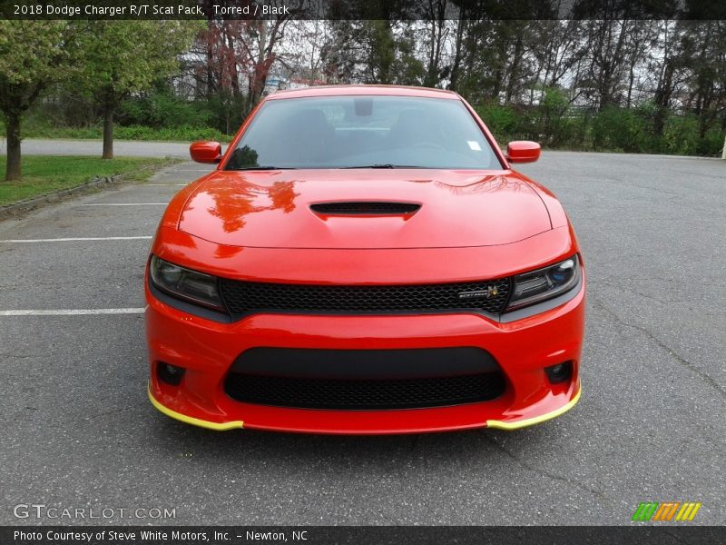 Torred / Black 2018 Dodge Charger R/T Scat Pack