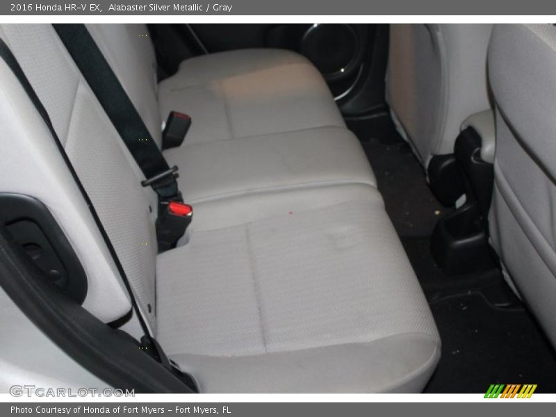 Alabaster Silver Metallic / Gray 2016 Honda HR-V EX