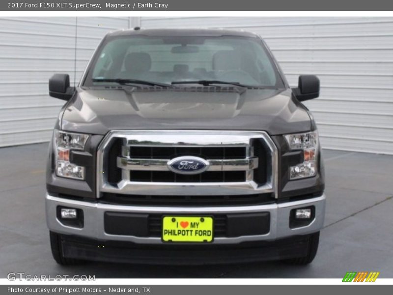 Magnetic / Earth Gray 2017 Ford F150 XLT SuperCrew