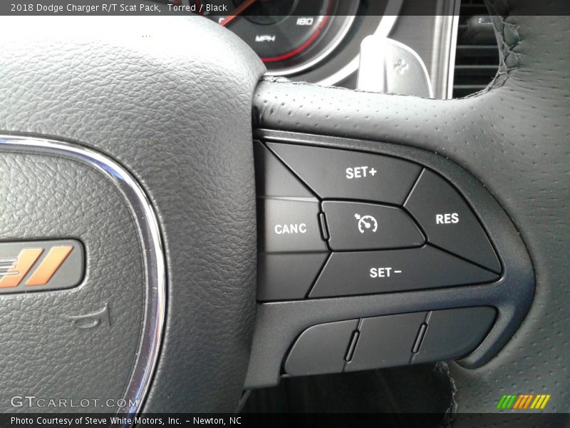 Torred / Black 2018 Dodge Charger R/T Scat Pack