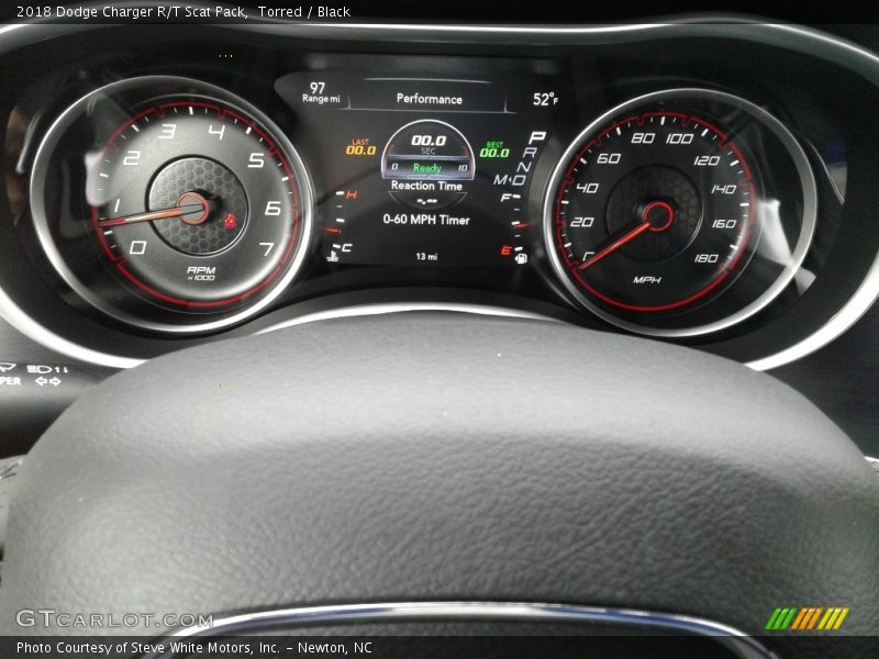 Torred / Black 2018 Dodge Charger R/T Scat Pack