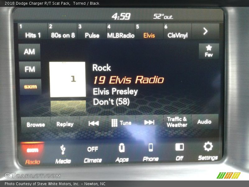 Torred / Black 2018 Dodge Charger R/T Scat Pack