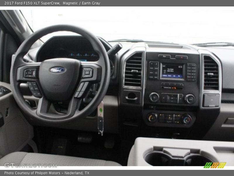 Magnetic / Earth Gray 2017 Ford F150 XLT SuperCrew