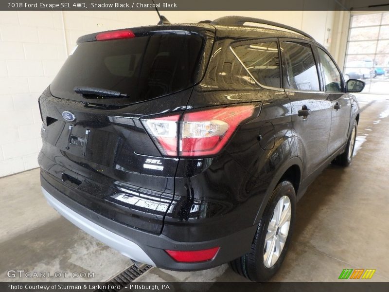 Shadow Black / Charcoal Black 2018 Ford Escape SEL 4WD