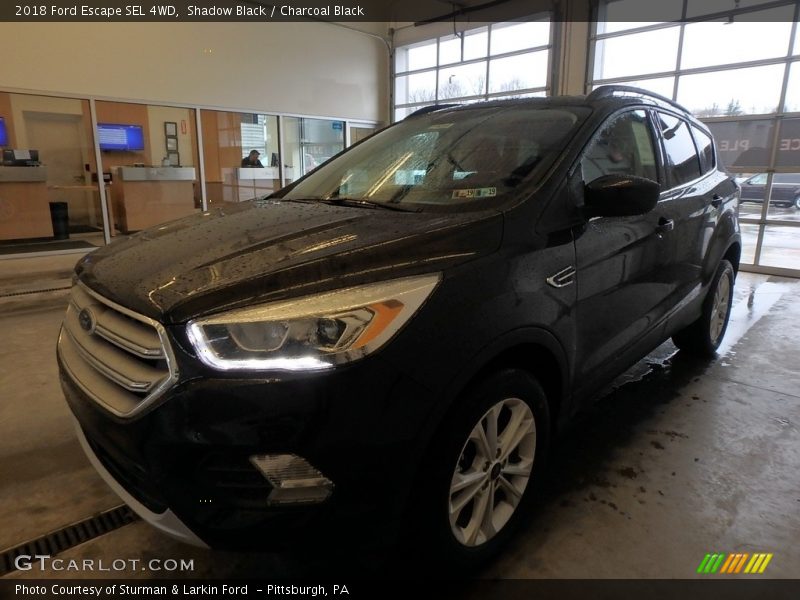 Shadow Black / Charcoal Black 2018 Ford Escape SEL 4WD