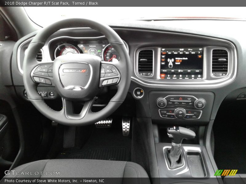 Torred / Black 2018 Dodge Charger R/T Scat Pack
