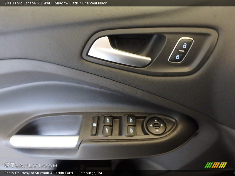 Shadow Black / Charcoal Black 2018 Ford Escape SEL 4WD