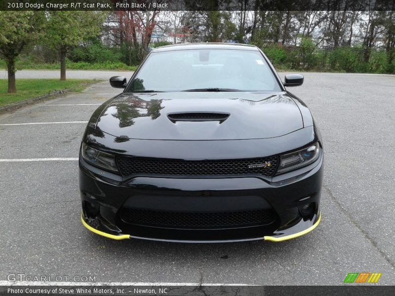 Pitch Black / Black 2018 Dodge Charger R/T Scat Pack