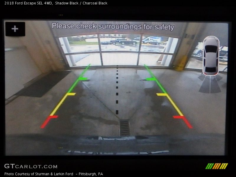 Shadow Black / Charcoal Black 2018 Ford Escape SEL 4WD