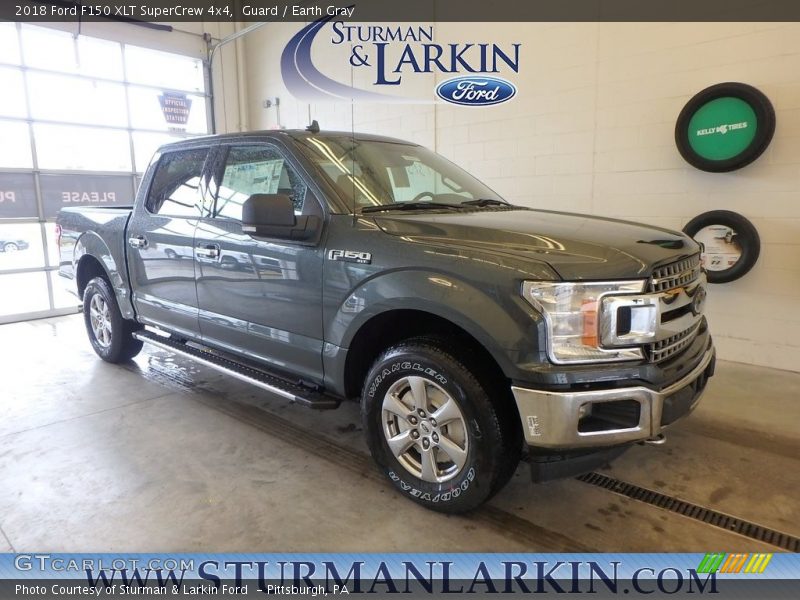 Guard / Earth Gray 2018 Ford F150 XLT SuperCrew 4x4