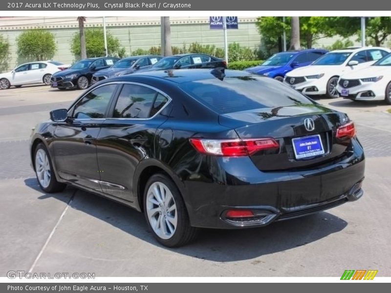 Crystal Black Pearl / Graystone 2017 Acura ILX Technology Plus