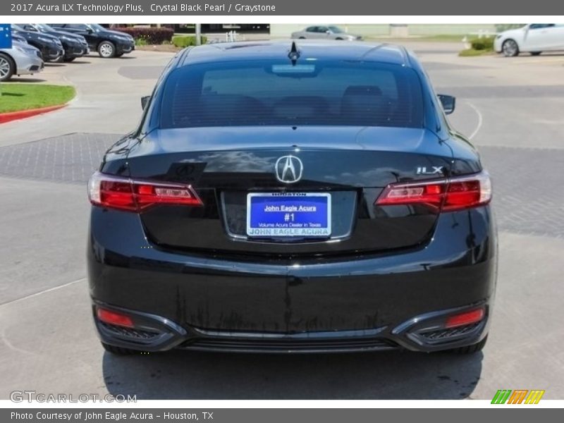 Crystal Black Pearl / Graystone 2017 Acura ILX Technology Plus