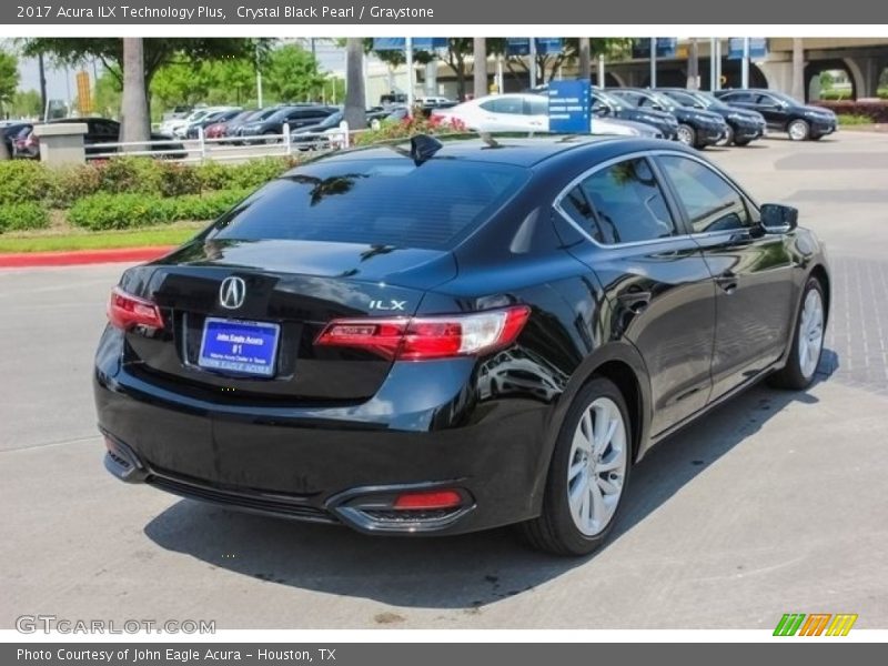 Crystal Black Pearl / Graystone 2017 Acura ILX Technology Plus
