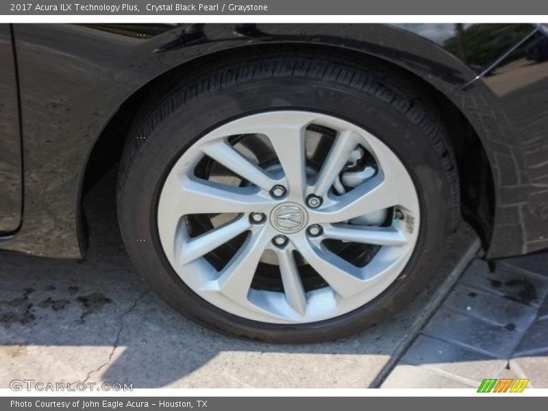 Crystal Black Pearl / Graystone 2017 Acura ILX Technology Plus