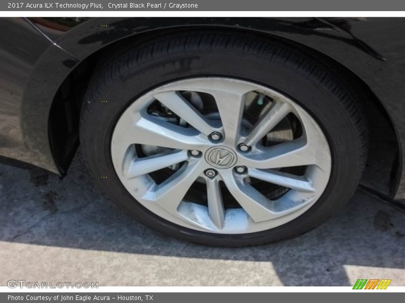 Crystal Black Pearl / Graystone 2017 Acura ILX Technology Plus