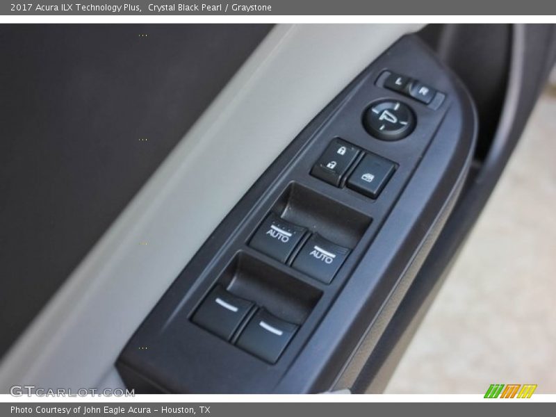Crystal Black Pearl / Graystone 2017 Acura ILX Technology Plus