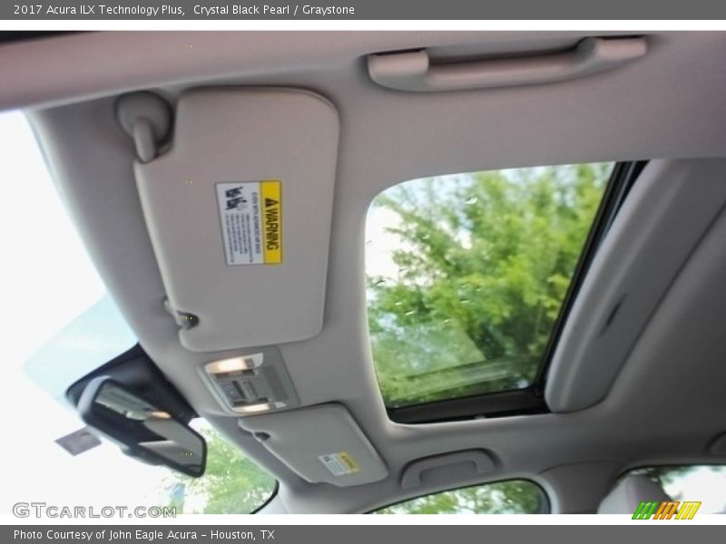 Crystal Black Pearl / Graystone 2017 Acura ILX Technology Plus