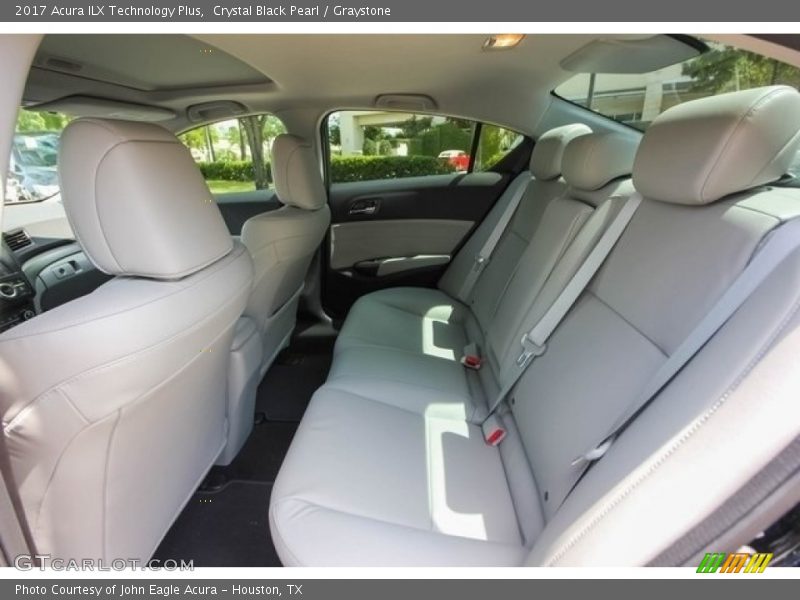 Crystal Black Pearl / Graystone 2017 Acura ILX Technology Plus