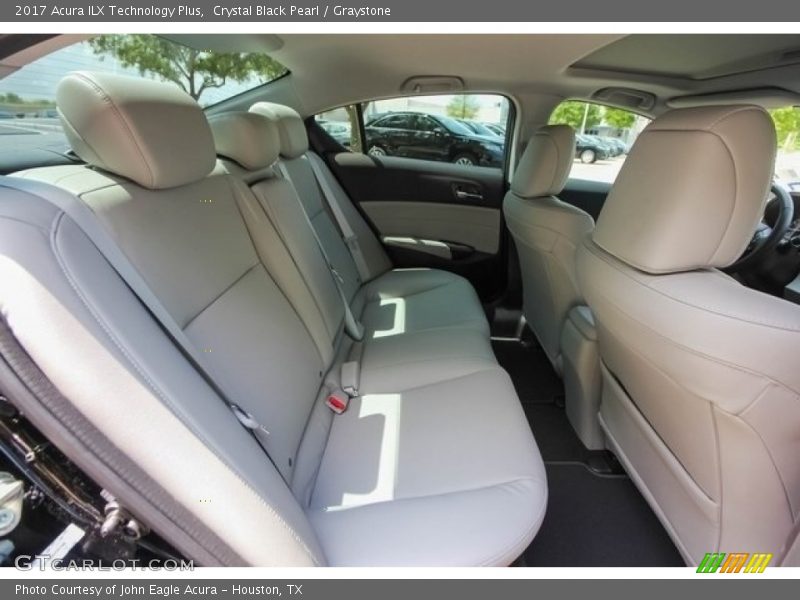 Crystal Black Pearl / Graystone 2017 Acura ILX Technology Plus