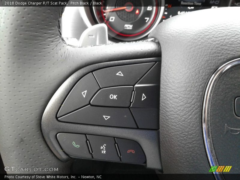 Pitch Black / Black 2018 Dodge Charger R/T Scat Pack