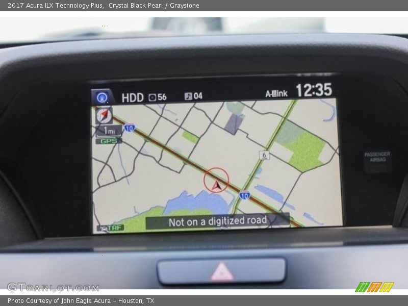 Crystal Black Pearl / Graystone 2017 Acura ILX Technology Plus