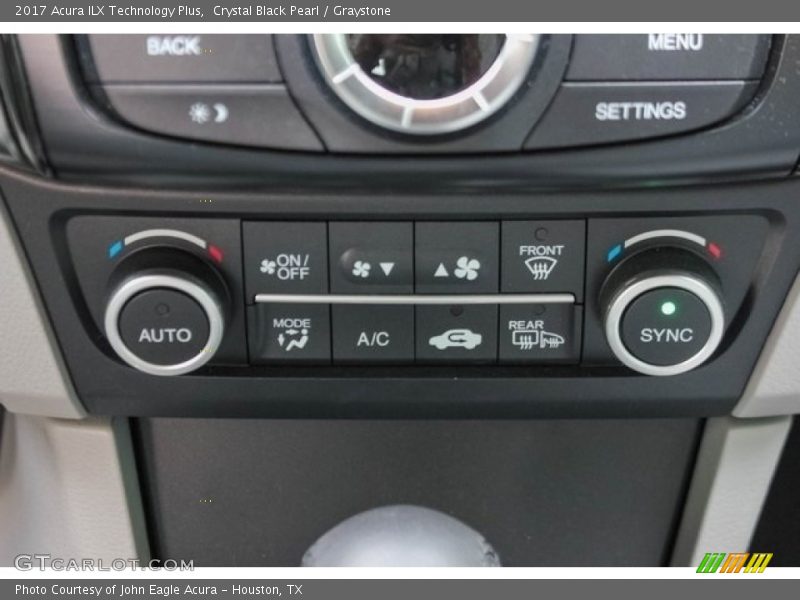 Crystal Black Pearl / Graystone 2017 Acura ILX Technology Plus