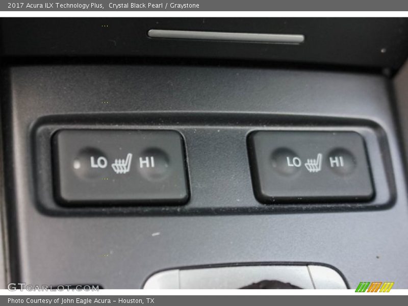 Crystal Black Pearl / Graystone 2017 Acura ILX Technology Plus
