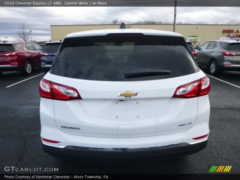 Summit White / Jet Black 2018 Chevrolet Equinox LT AWD