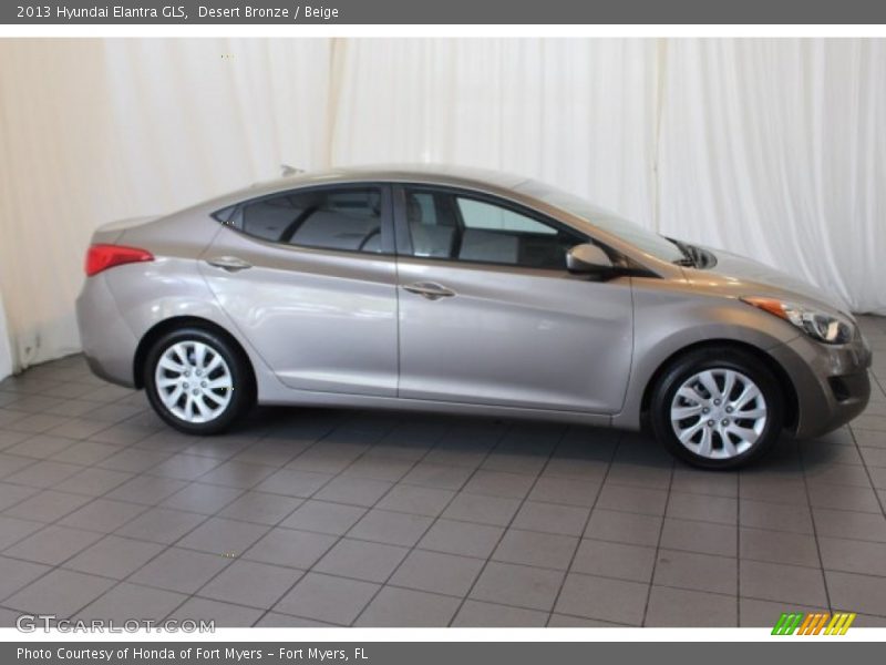 Desert Bronze / Beige 2013 Hyundai Elantra GLS