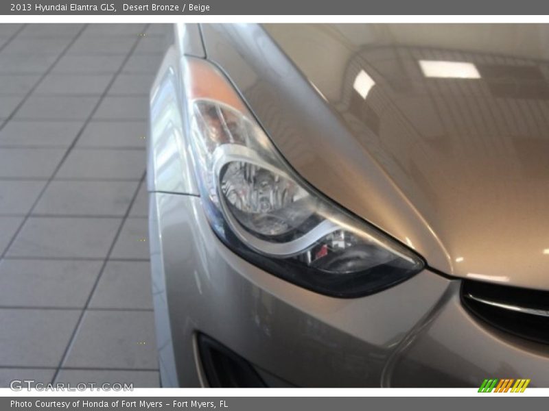 Desert Bronze / Beige 2013 Hyundai Elantra GLS