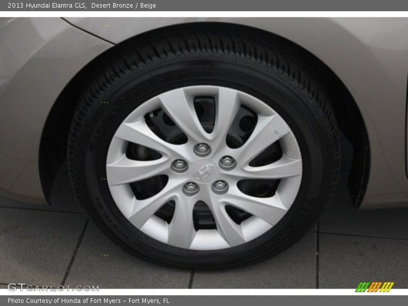 Desert Bronze / Beige 2013 Hyundai Elantra GLS