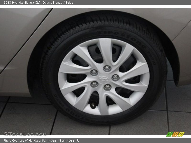Desert Bronze / Beige 2013 Hyundai Elantra GLS