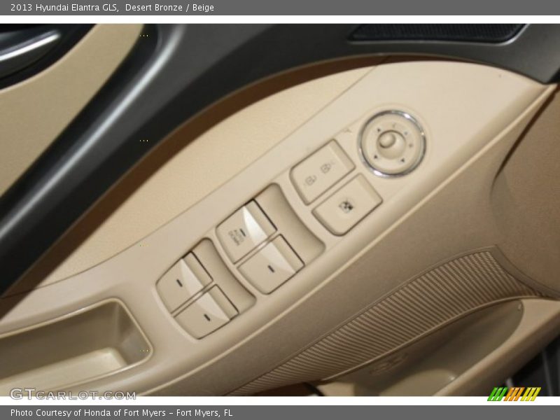Desert Bronze / Beige 2013 Hyundai Elantra GLS