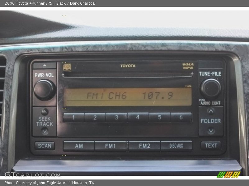 Black / Dark Charcoal 2006 Toyota 4Runner SR5