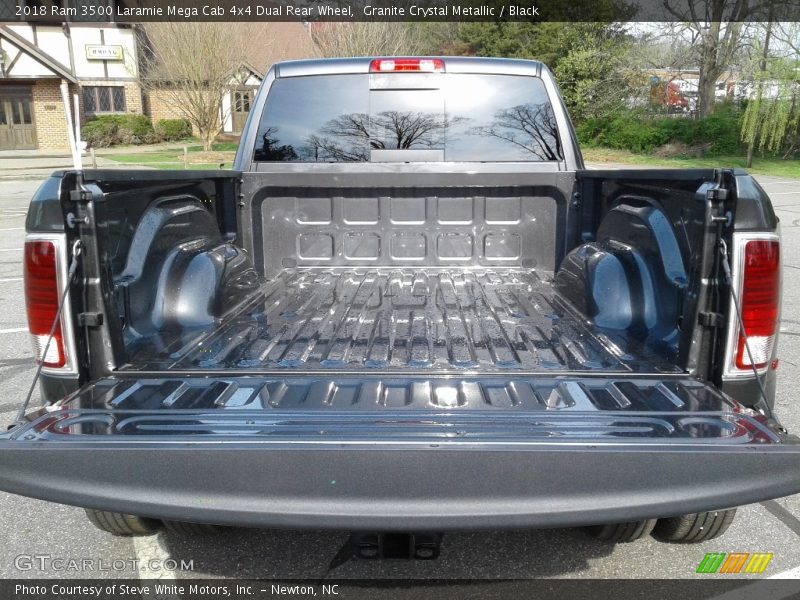 Granite Crystal Metallic / Black 2018 Ram 3500 Laramie Mega Cab 4x4 Dual Rear Wheel