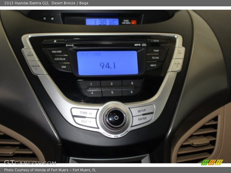 Desert Bronze / Beige 2013 Hyundai Elantra GLS