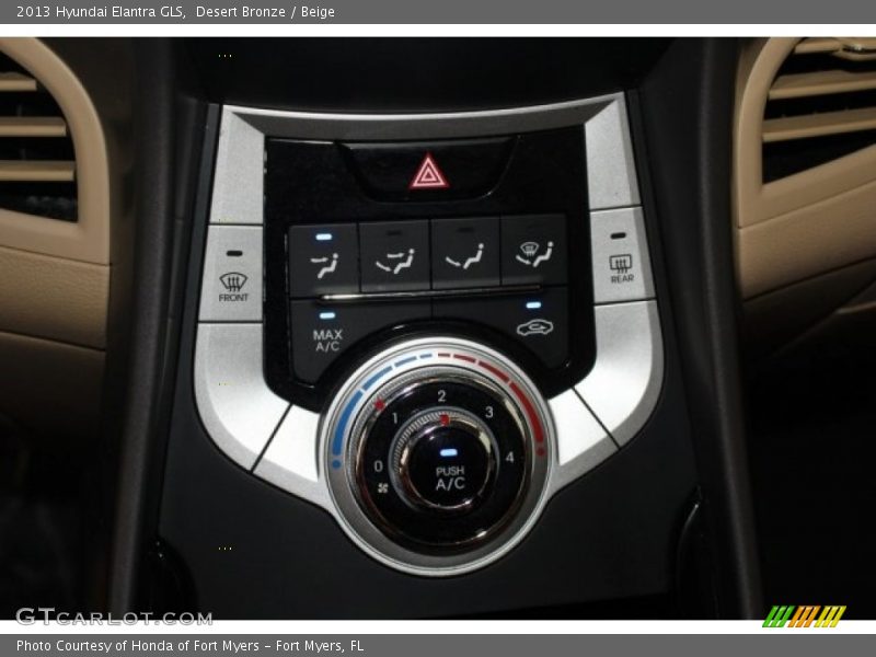 Desert Bronze / Beige 2013 Hyundai Elantra GLS