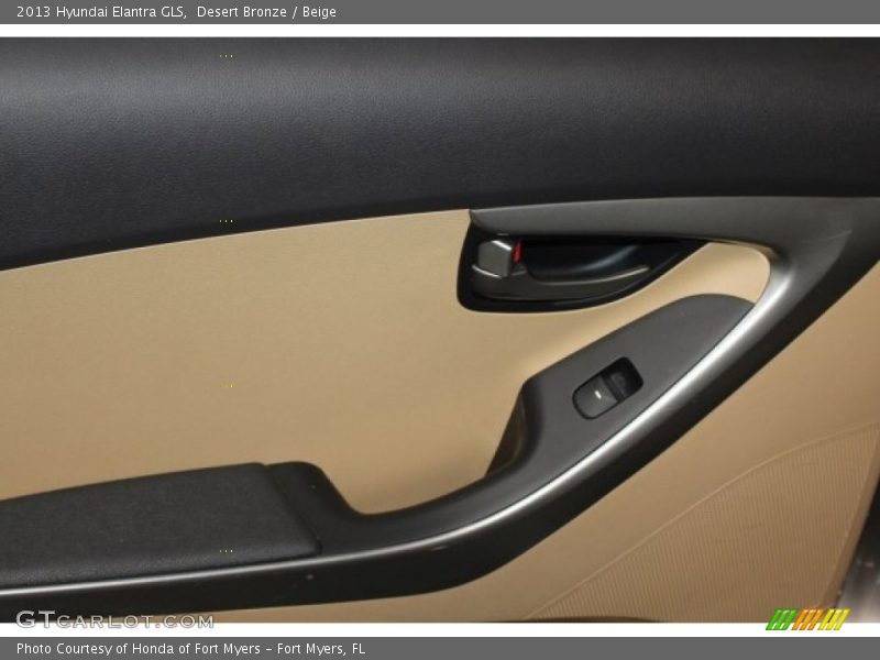 Desert Bronze / Beige 2013 Hyundai Elantra GLS