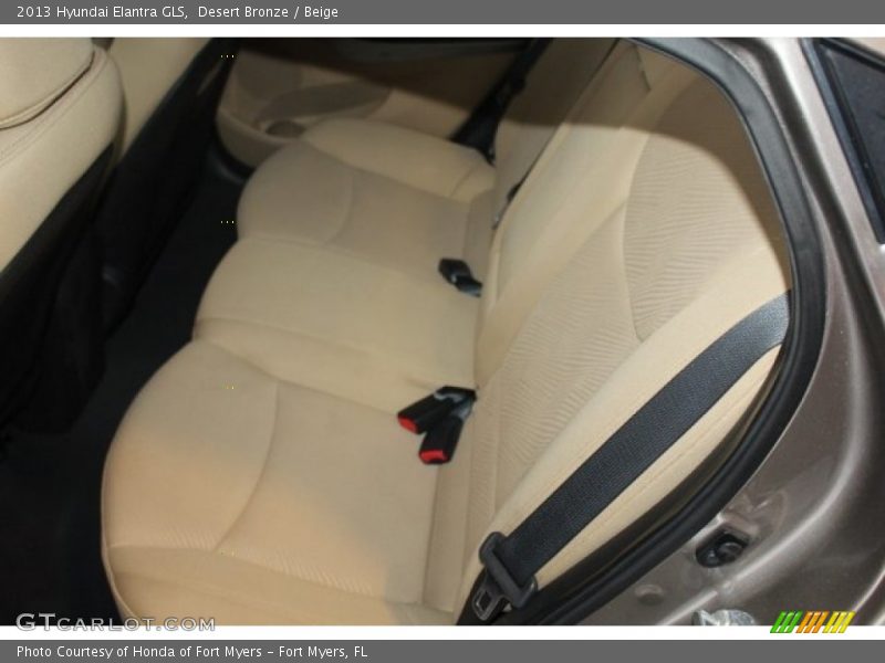 Desert Bronze / Beige 2013 Hyundai Elantra GLS