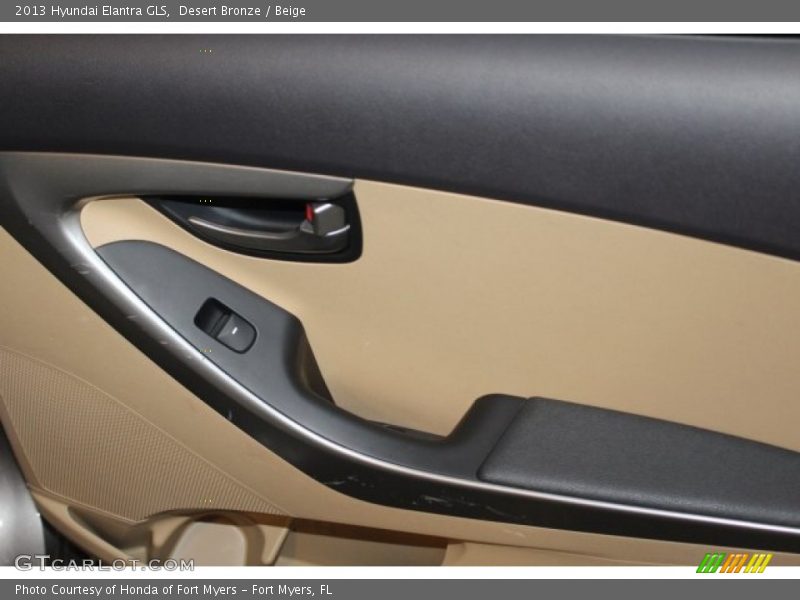 Desert Bronze / Beige 2013 Hyundai Elantra GLS