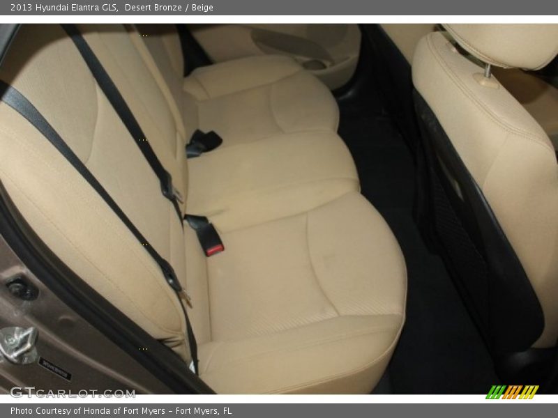 Desert Bronze / Beige 2013 Hyundai Elantra GLS
