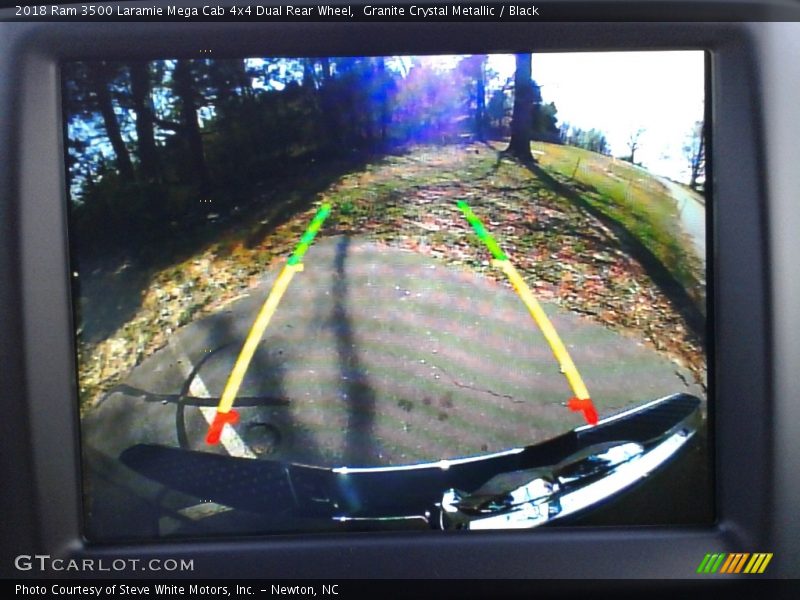 Granite Crystal Metallic / Black 2018 Ram 3500 Laramie Mega Cab 4x4 Dual Rear Wheel