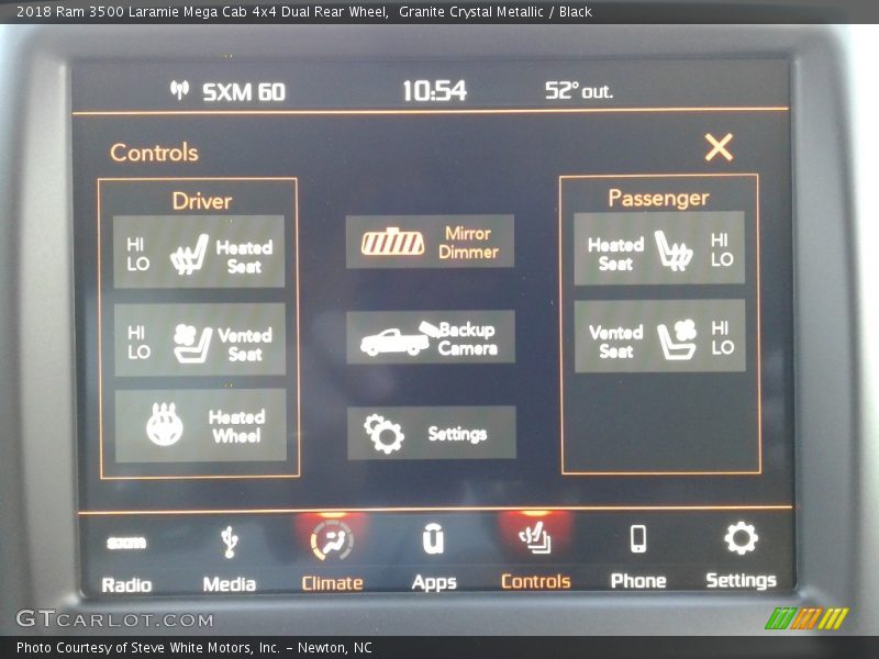 Granite Crystal Metallic / Black 2018 Ram 3500 Laramie Mega Cab 4x4 Dual Rear Wheel