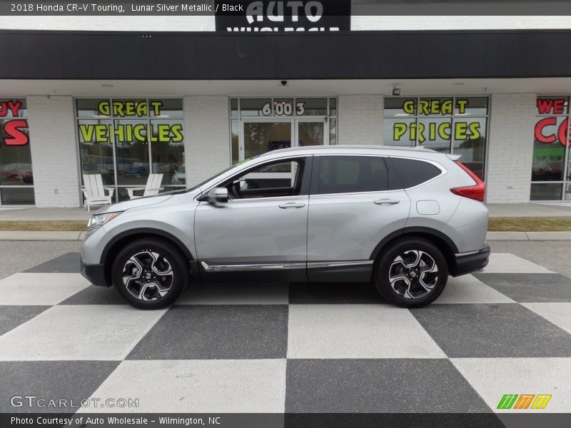 Lunar Silver Metallic / Black 2018 Honda CR-V Touring