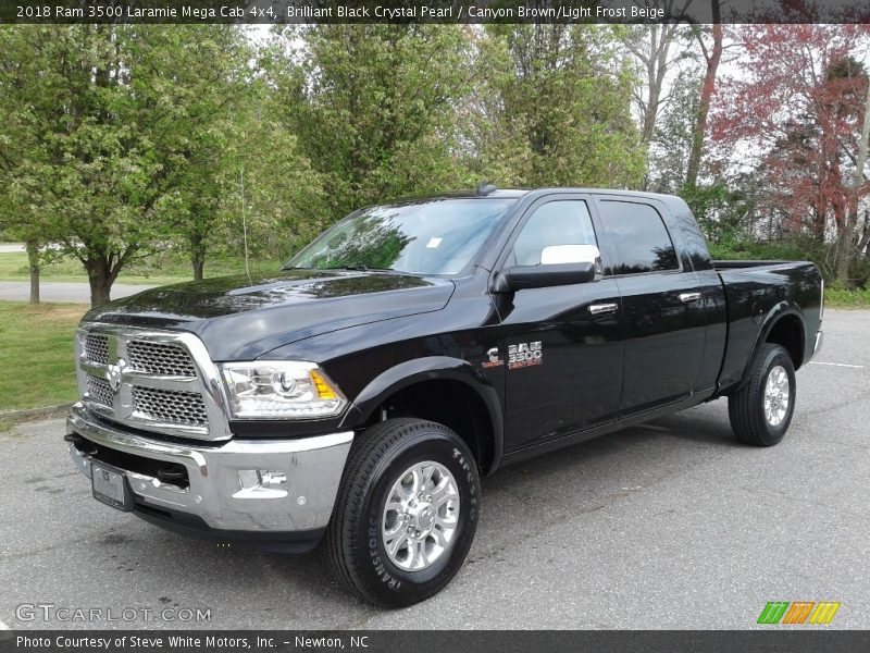 Front 3/4 View of 2018 3500 Laramie Mega Cab 4x4