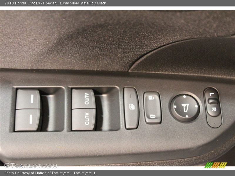 Lunar Silver Metallic / Black 2018 Honda Civic EX-T Sedan