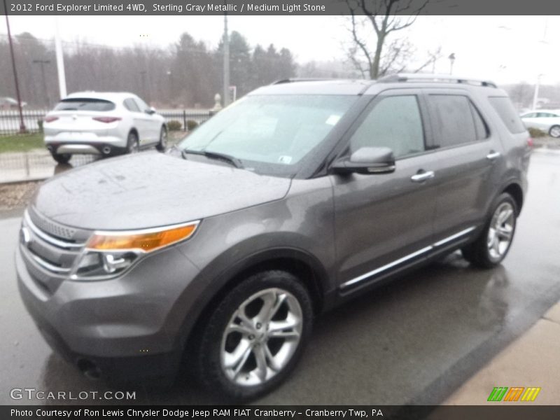 Sterling Gray Metallic / Medium Light Stone 2012 Ford Explorer Limited 4WD