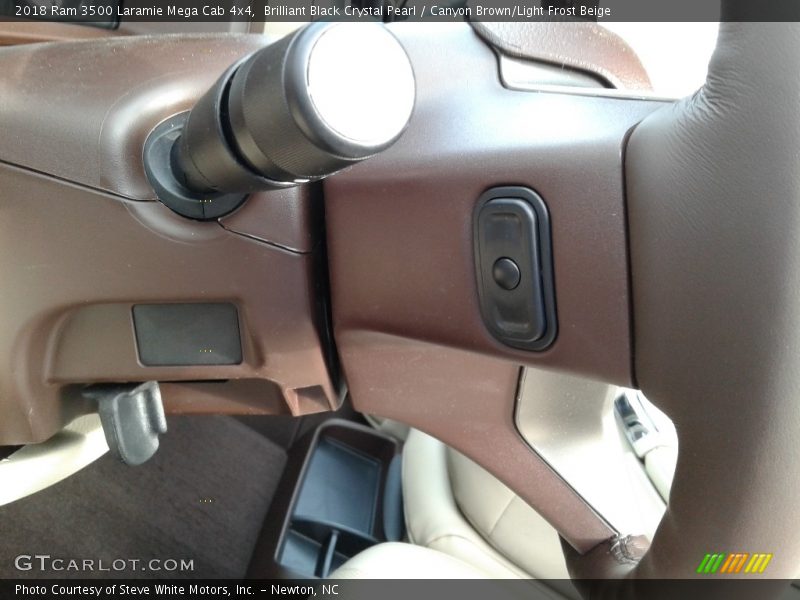 Controls of 2018 3500 Laramie Mega Cab 4x4