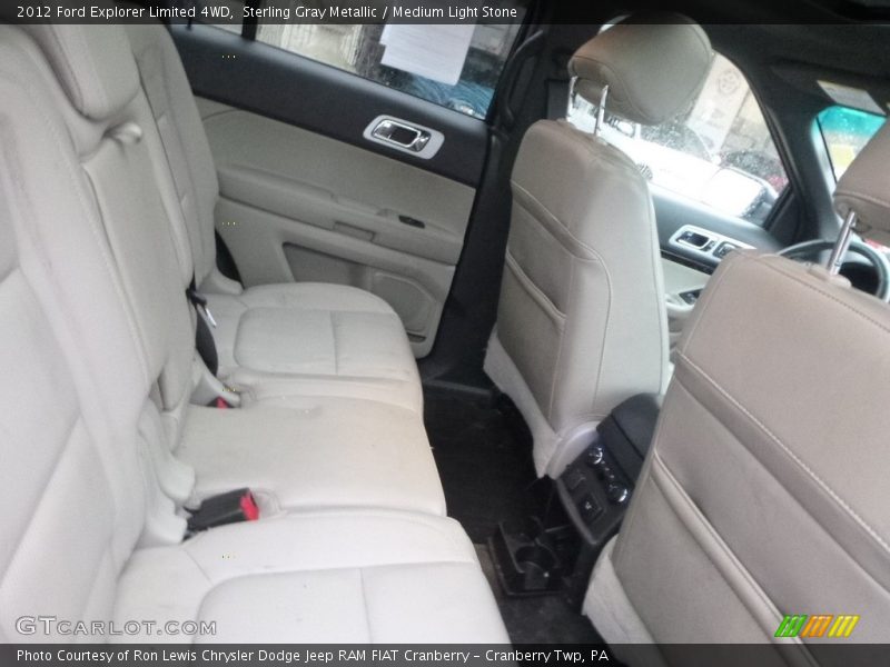 Sterling Gray Metallic / Medium Light Stone 2012 Ford Explorer Limited 4WD