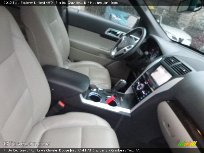 Sterling Gray Metallic / Medium Light Stone 2012 Ford Explorer Limited 4WD